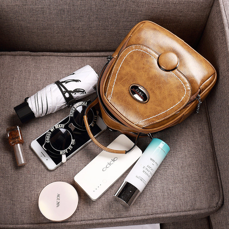 上新小包包女2023秋冬网红时尚百搭单肩真皮小圆包斜挎包双肩揹包,淘宝优惠券,粉丝福利购,淘宝优惠卷