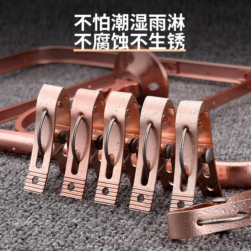 晾晒袜子夹铝合金多功能防风袜架不锈钢多夹子毛巾内衣家用晾衣架,淘宝优惠券,粉丝福利购,淘宝优惠卷