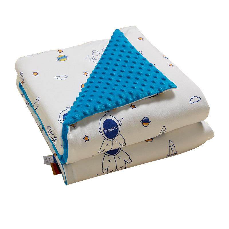 domiamia盖毯儿童豆豆被子冬季绒被加厚毛毯哄睡幼儿园被含被芯,淘宝优惠券,粉丝福利购,淘宝优惠卷