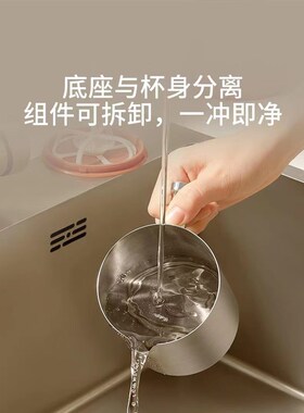 心想奶泡机咖啡牛奶加热器冷热用家用电动打泡器