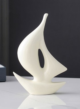 一帆风顺帆船摆件客厅新房乔迁酒柜电视柜好寓意装饰摆设乔迁礼物