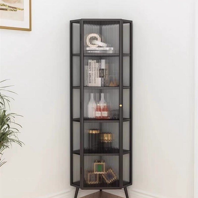 防尘玻璃墙角柜转角柜简约客厅轻奢拐角储物柜三角柜餐边柜酒水柜,淘宝优惠券,粉丝福利购,淘宝优惠卷