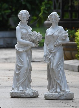 欧式人物摆件四季女神雕像家居花园庭院婚庆景观布置春夏秋冬雕塑