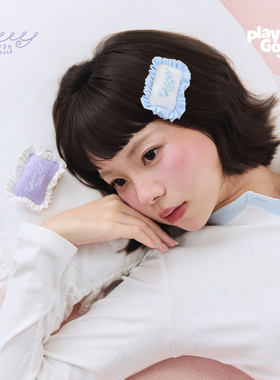 有点淘气小玉发卡周边联名原创设计枕头发夹边夹侧边夹子韩系清新