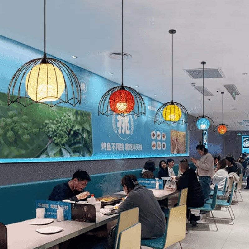 餐饮吊灯烧烤店麻辣烫店烤鱼店工业风新款个性商用火锅店灯具,淘宝优惠券,粉丝福利购,淘宝优惠卷