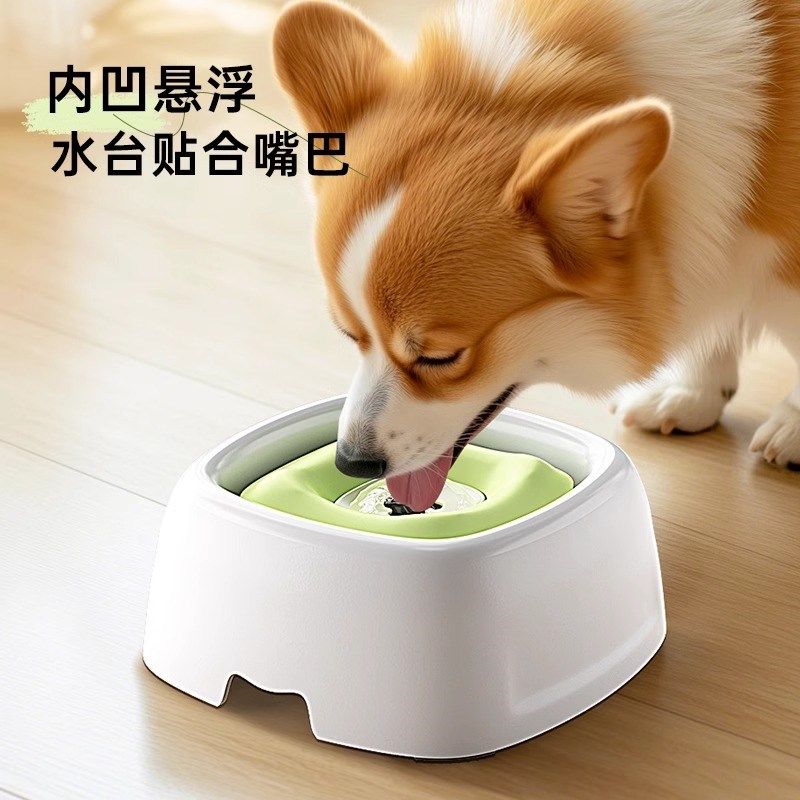 狗狗喝水器不湿嘴悬浮水碗饮水器防宠物小狗漂浮水盆狗碗水壶神器,淘宝优惠券,粉丝福利购,淘宝优惠卷
