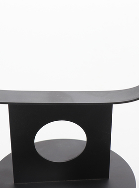 新中式铁艺屋檐手绘水墨陶瓷罐摆件样板房客厅电视柜玄关软装饰品