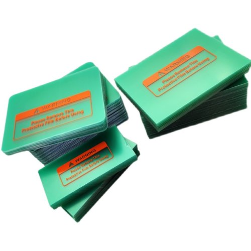 自动变光焊帽保护片面罩内外镜片耐高温pc透明白玻璃焊帽防护配件 - 图3