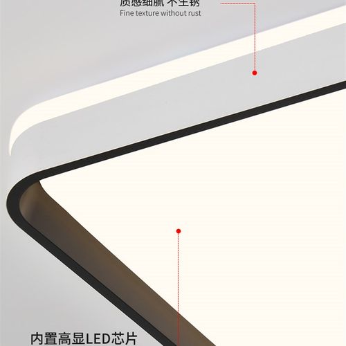 超薄超亮LED圆形节能吸顶灯客厅卧室餐厅过道厨房卫生间阳台灯具 - 图1