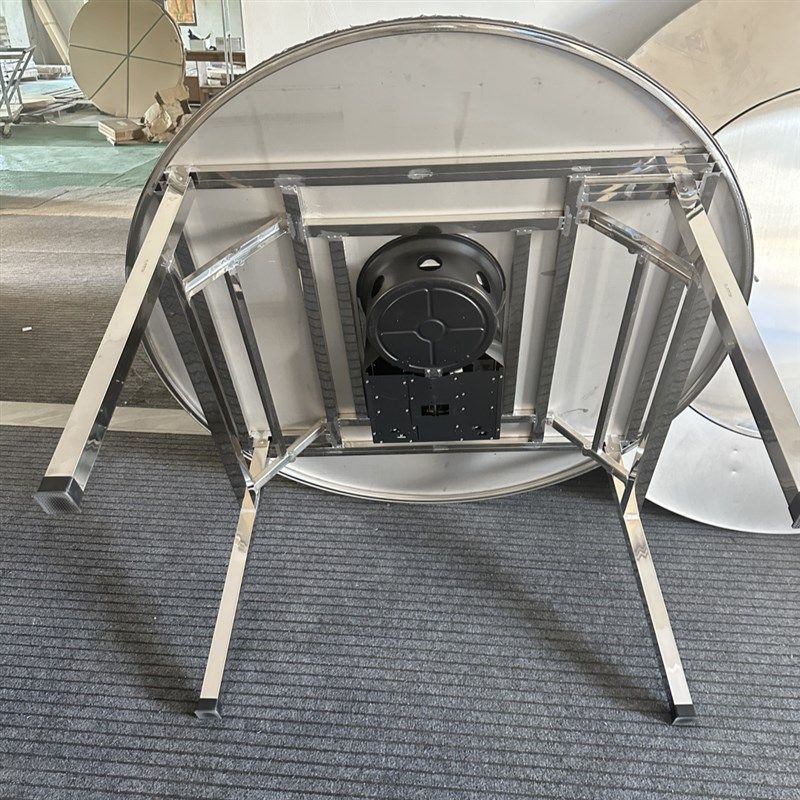 不锈钢火锅桌配嵌入式韩式双气瓶卡式炉圆桌连体折叠桌方桌,淘宝优惠券,粉丝福利购,淘宝优惠卷