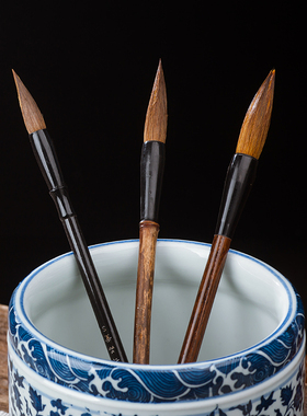 景德镇陶瓷器小中大号青花笔筒家居书房办公室装饰品摆件教师学生