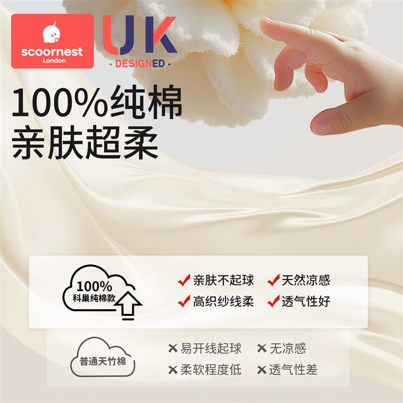 科巢婴儿睡袋夏季薄款纯棉儿童睡袍四季通用春秋宝宝分腿防踢被,淘宝优惠券,粉丝福利购,淘宝优惠卷