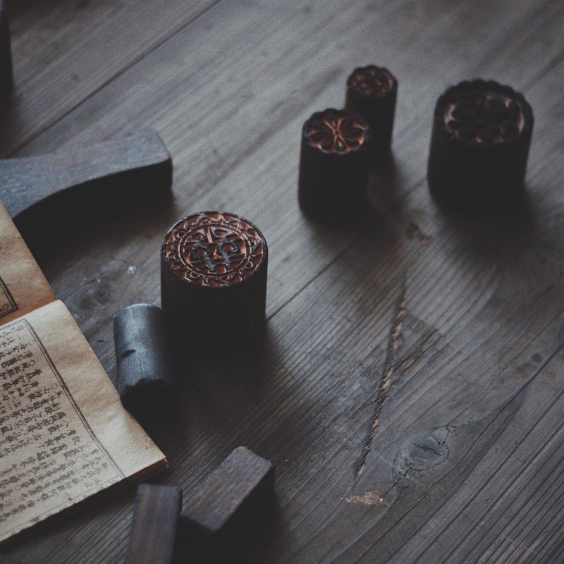 作旧中式老式月饼糕点木制模具 美食复古摄影道具【二店道具铺】,淘宝优惠券,粉丝福利购,淘宝优惠卷