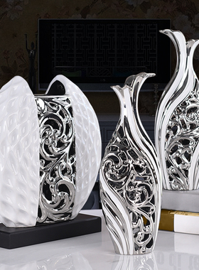 中式创意家居饰品摆件客厅电视酒柜玄关乔迁新房结婚礼物工艺摆设