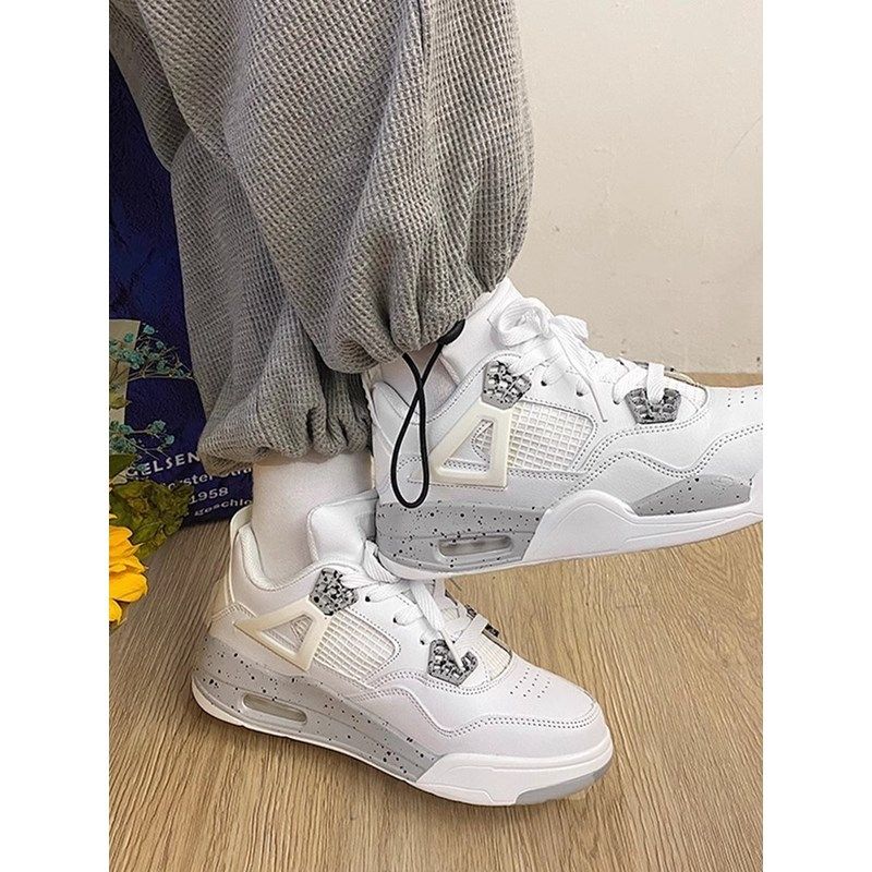 2024情侣厚底老爹鞋男女休闲跑步鞋春季小众百搭气垫增高小白鞋,淘宝优惠券,粉丝福利购,淘宝优惠卷