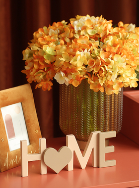 创意字母摆件软装电视柜客厅家居饰品北欧玄关办公室桌面房间布置