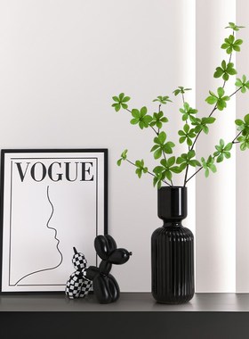 轻奢入户玄关装饰画摆件简约客厅餐边柜电视柜家居软装布置装饰品