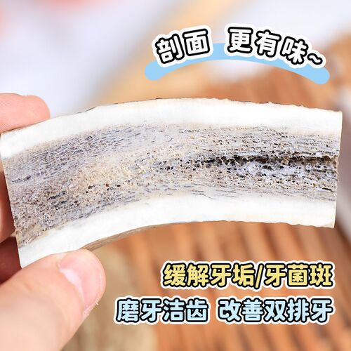 吉辛鹿角磨牙棒狗狗天然磨牙骨幼犬小型犬中型犬大型犬狗磨牙零食 - 图2