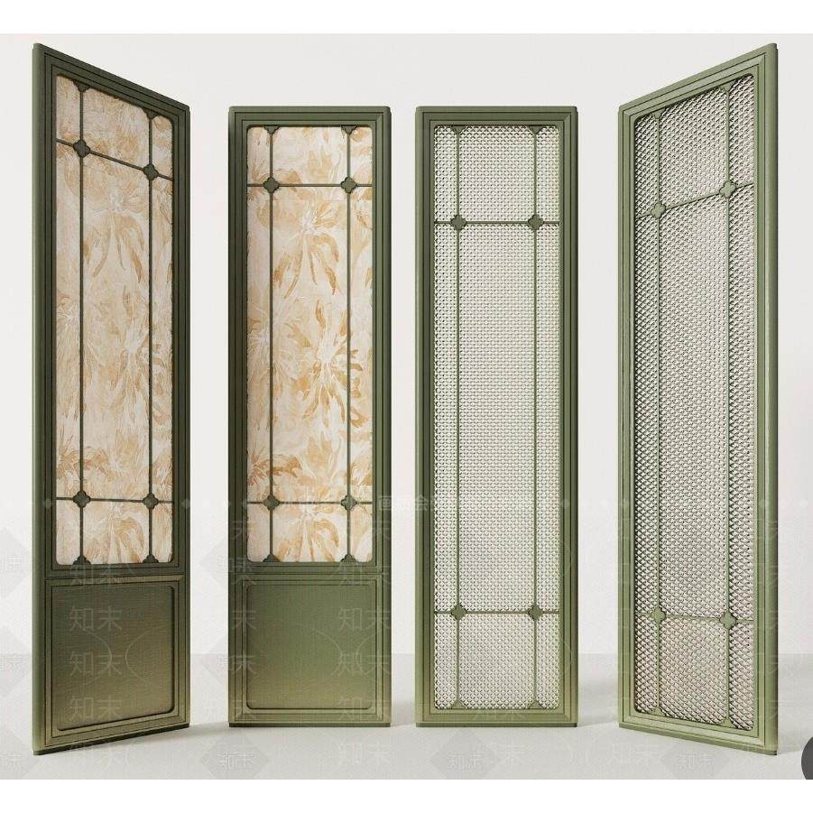 不锈钢屏风新中式夹丝艺术玻璃镂空隔断背景墙花格栅酒店大堂玄关,淘宝优惠券,粉丝福利购,淘宝优惠卷