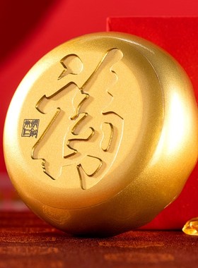 朱炳仁铜 蒸蒸日上小福包 办公室桌面书房装饰品铜雕包子装饰摆件