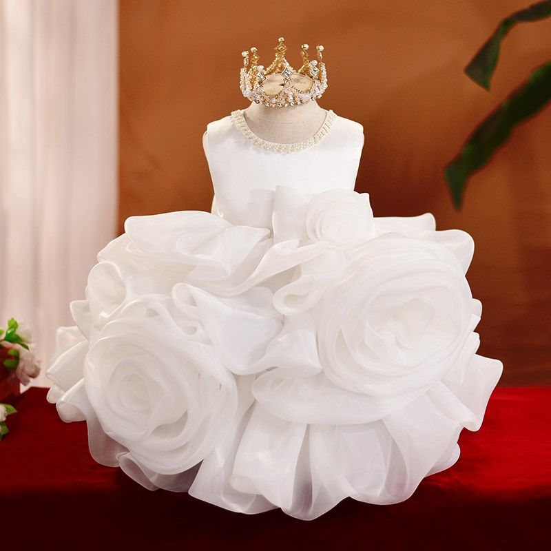 女宝宝周岁礼服生日女童公主裙儿童演出服洋气六一幼儿园蓬蓬服装,淘宝优惠券,粉丝福利购,淘宝优惠卷