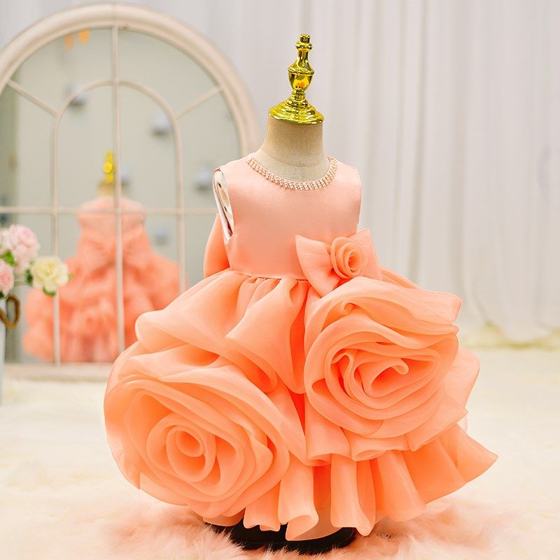 女宝宝周岁礼服生日女童公主裙儿童演出服洋气六一幼儿园蓬蓬服装,淘宝优惠券,粉丝福利购,淘宝优惠卷