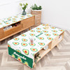 Nordic style waterproof tea table cover cloth thickened cotton linen rectangular table cloth dustproof table cloth versatile home fabric art
