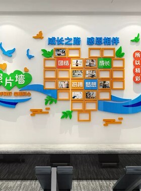 网红健身房墙面装饰运动馆文化墙教练形象风采展示照片墙背景墙贴