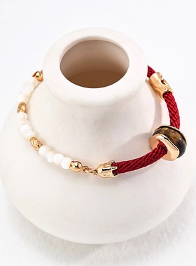 新中式虎眼石手链