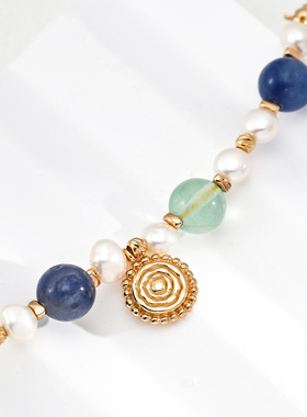 S925银复古天然珍珠手链