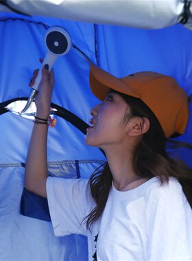 户外洗澡帐篷神器移动厕所更衣罩农村换衣保暖淋浴罩家用室外冬天