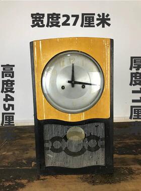 老钟表马头钟马头挂钟80年代老物件民俗怀旧收藏彷古装饰装修摆件
