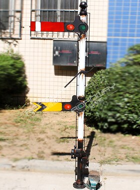 复古工业风交通信号灯红绿灯模型酒吧餐厅金属铁艺创意指示牌灯路