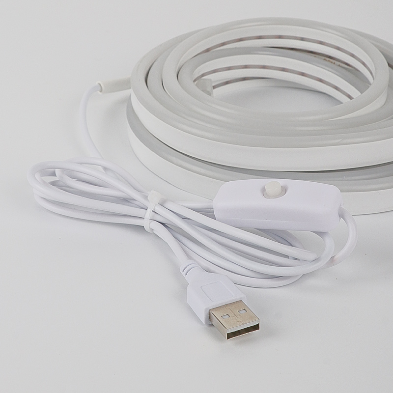 USB接口灯带LED氛围灯条充电人体感应床头电脑宿舍手办自粘小夜灯 - 图2