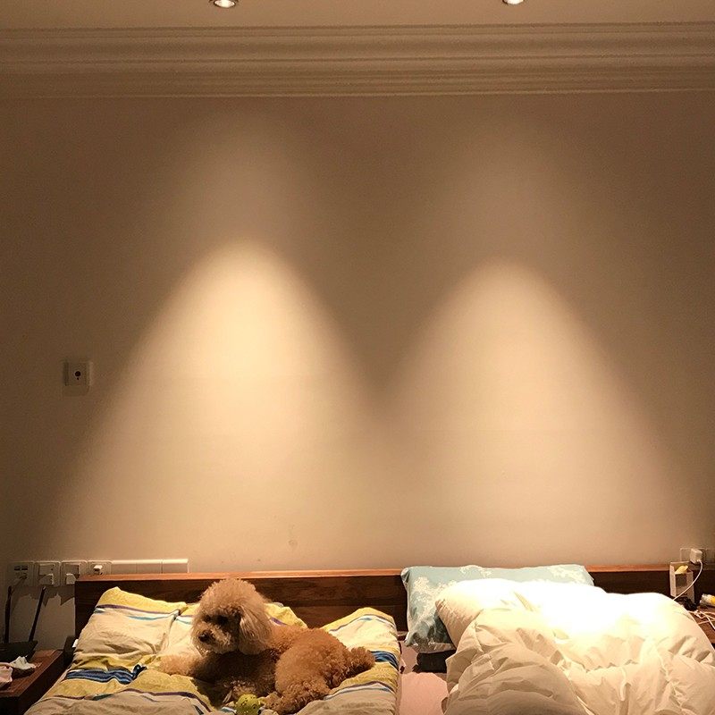 led射灯12公分高亮5W7W12W15W20W30W嵌入式天花灯COB筒灯三色变光,淘宝优惠券,粉丝福利购,淘宝优惠卷