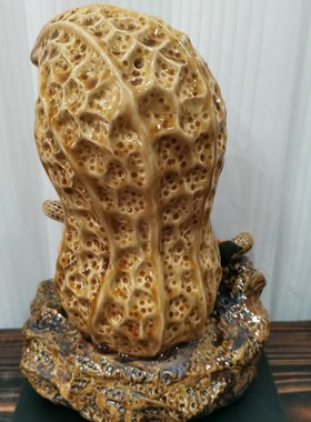 陶瓷工艺品  石湾公仔 花生摆件 百子千孙