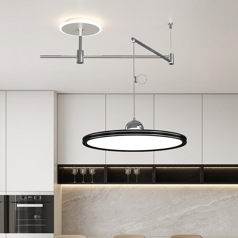 至御吊灯包豪斯飞碟摇臂饭厅灯现代位移餐桌全光谱护眼,淘宝优惠券,粉丝福利购,淘宝优惠卷