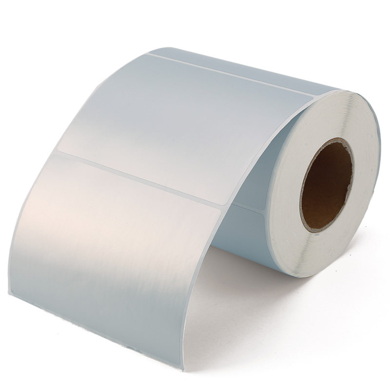 哑银标签纸打印纸亚银干胶二维码空白条码打印纸,淘宝优惠券,粉丝福利购,淘宝优惠卷