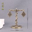 黄铜十二星座复古创意模型手办玩具礼物桌面工艺品茶宠伴手礼摆件