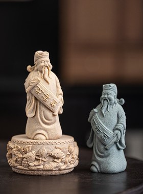 青砂石底座石头佛像花瓶花盆栽茶壶盖置玉石鱼缸摆件圆形摆件托架