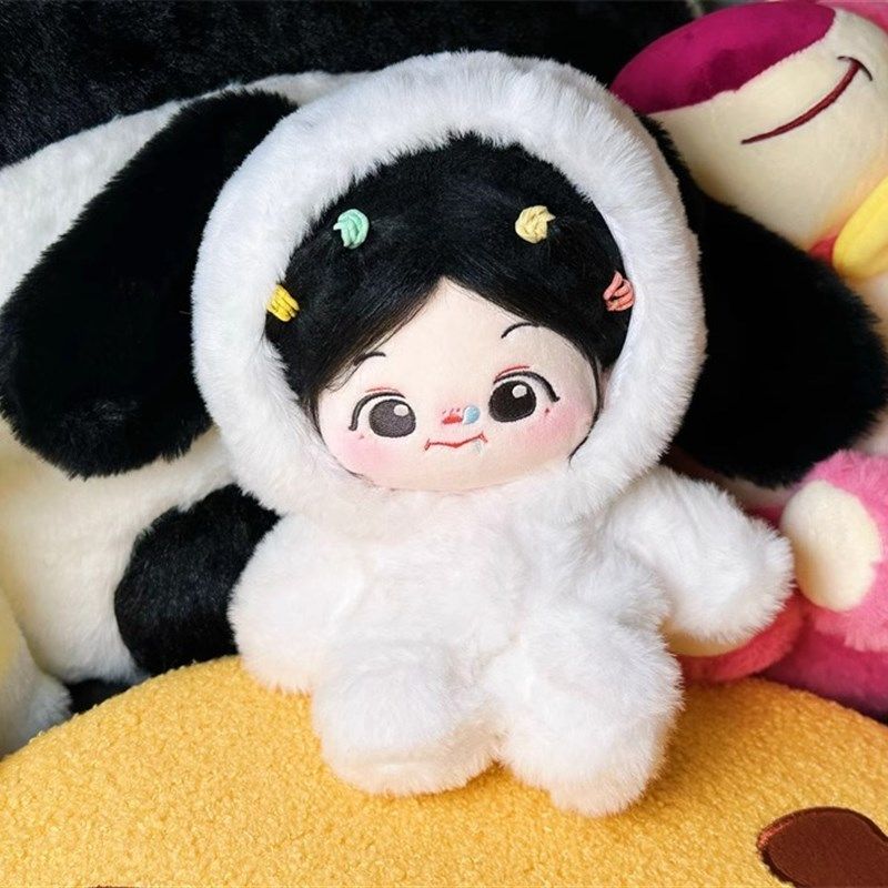 新品20cm厘米棉花娃娃毛绒连体服玩偶公仔小海狸露比猪可爱睡衣,淘宝优惠券,粉丝福利购,淘宝优惠卷