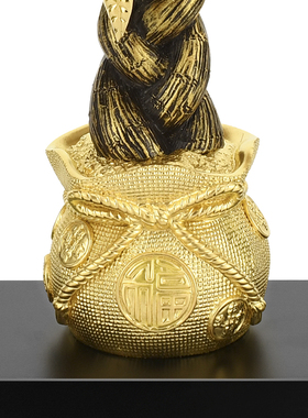 金箔发财树酒柜装饰品摆件家居客厅办公室招财摇钱树创意开业礼品