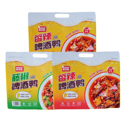 陈先森啤酒鸭215g真空独立包装卤味休闲追剧小零食