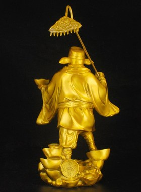 猪八戒摆件天蓬元帅九齿钉耙二师兄猪悟能佛像居家店铺供奉吉祥物