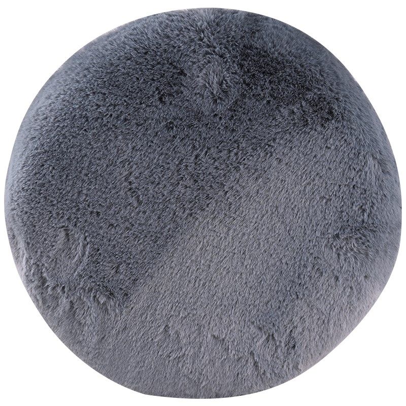 圆形坐垫加厚毛绒椅子垫子撸猫感四季保暖餐椅座垫学生办公室久坐,淘宝优惠券,粉丝福利购,淘宝优惠卷