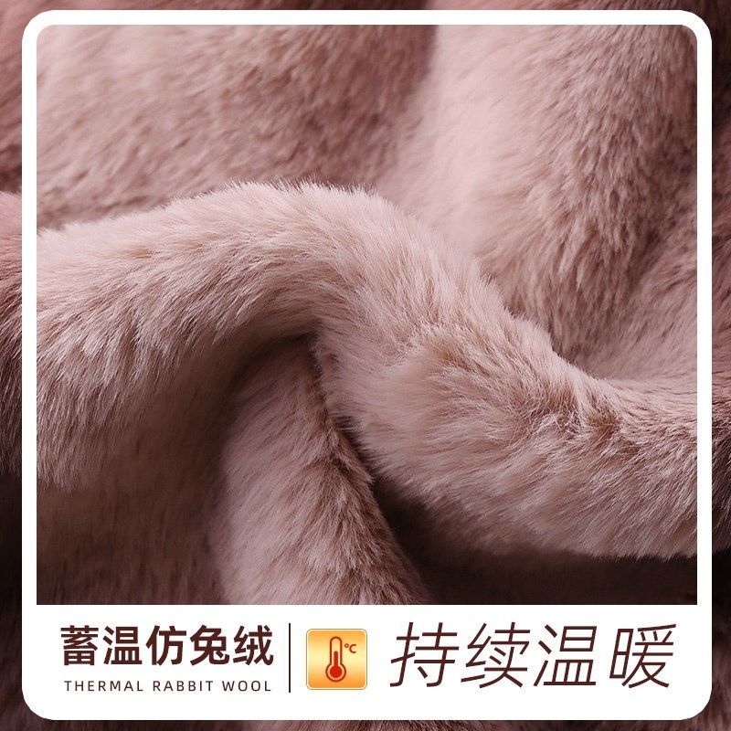 圆形坐垫加厚毛绒椅子垫子撸猫感四季保暖餐椅座垫学生办公室久坐,淘宝优惠券,粉丝福利购,淘宝优惠卷