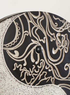 创意家居饰品中式客厅仿古装饰品 古典酒店软装书房摆件太极八卦