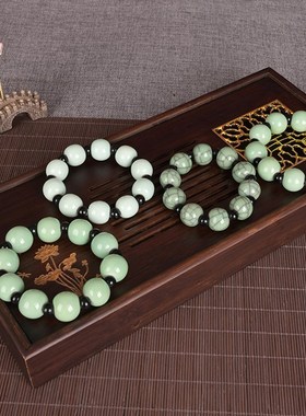 精品青瓷手链韩版时尚民族风饰品手串生日礼物定做男女情侣手链