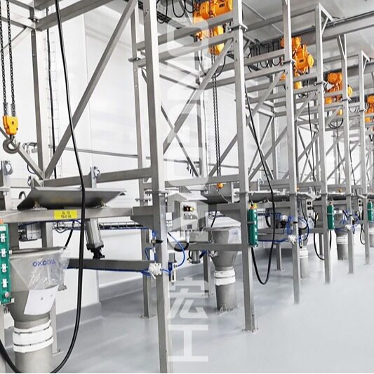 Fully automatic ton bag packaging machine intelligent control unpacking ton bag unpacking equipment source equipment factory