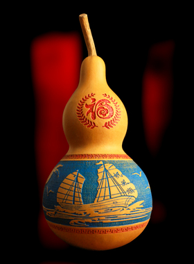 葫芦摆件手把件护宅家居挂件天然文玩手捻大号招财客厅玄关工艺品